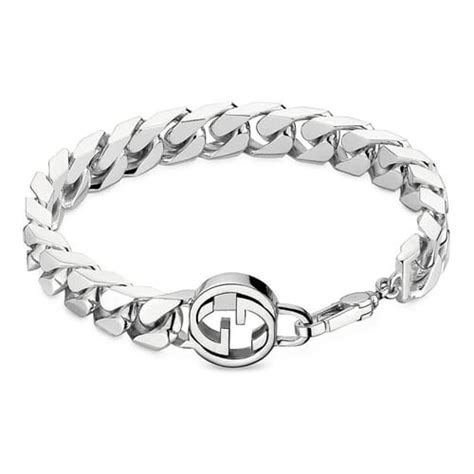 bracciale cuoio uomo gucci|Bracciali Gucci da uomo .